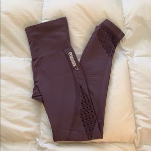 Gymshark purple leggings!